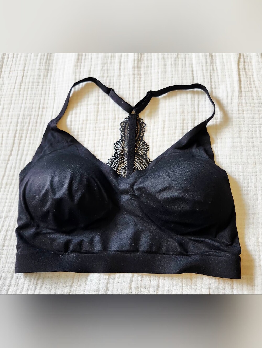 Soma Enbliss Racerback Bralette – Comfort & Lace Detail